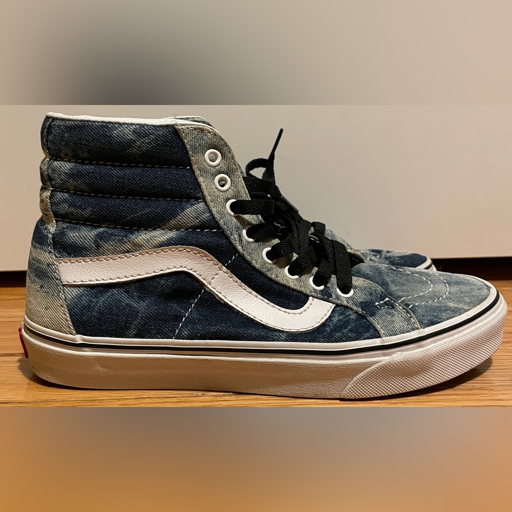 Sk8-Hi Reissue BLUE Acid Wash VANS